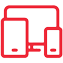 Icon representing VodafoneIdea(Vi) enterprise mobility solution.